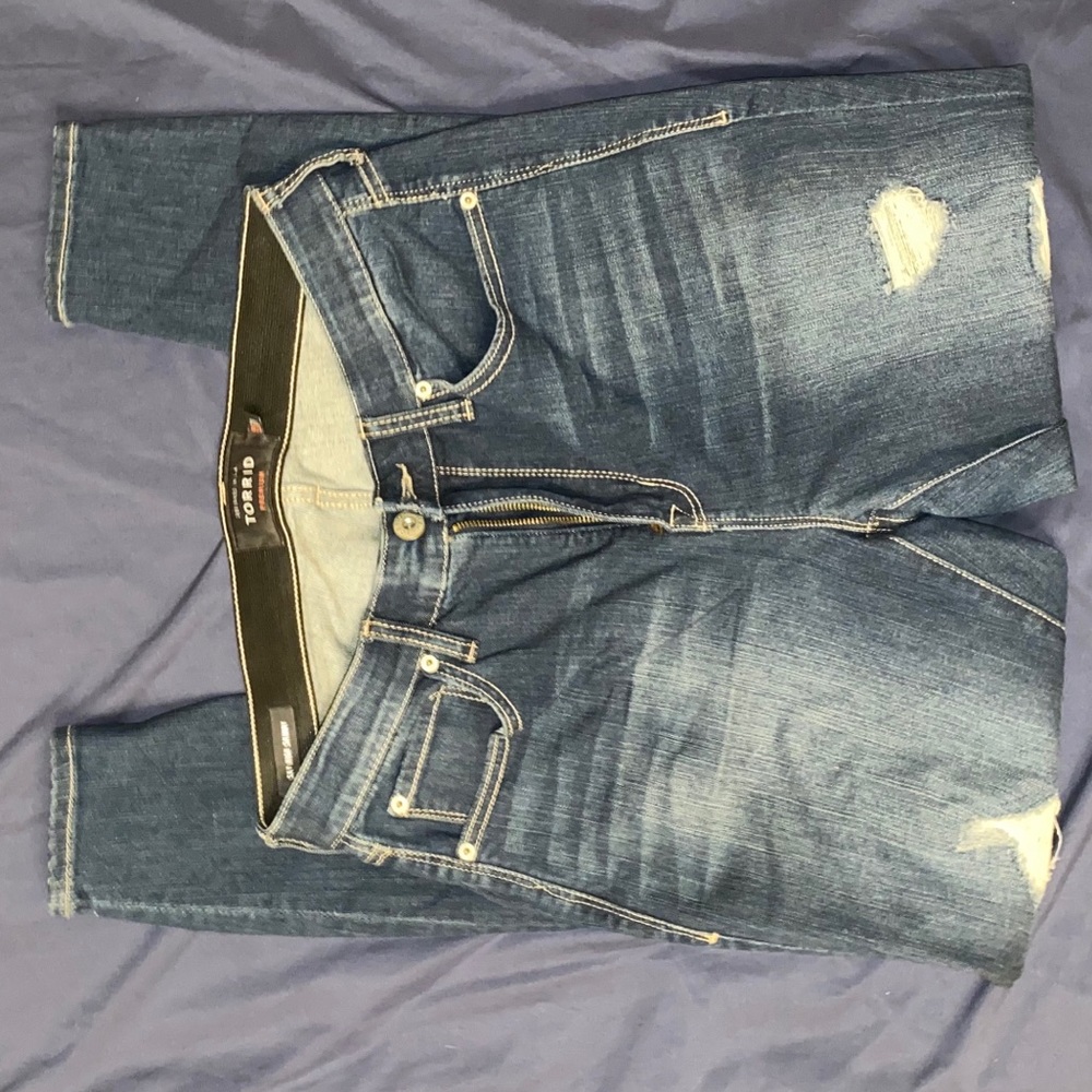 Torrid Sky high Skinny jeans